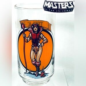 Vtg 1983 Teela Collector Glass MOTU He-Man Masters of the Universe Mattel MINT!